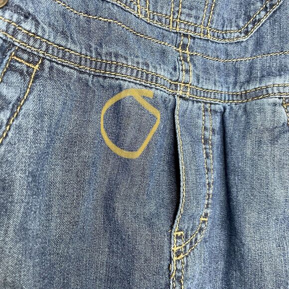 OshKosh B'gosh Plaid Overalls Kids 2T Dark Wash Flannel Lined Toddler Photos - Picture 14 of 14